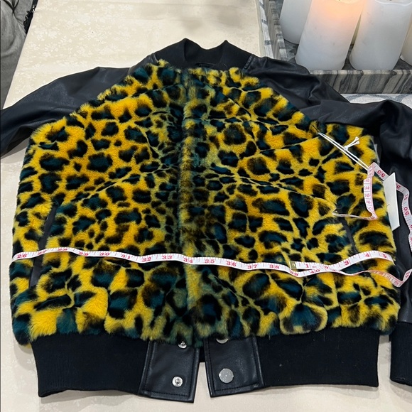 MOTHER Letterman leopard bomber jacket - Picture 13 of 13